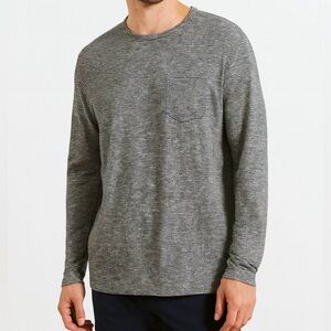 NWT Forever 21 Men's Cozy Neutral Tee T-Shirt Lg Casual Shirt Preppy Minimalist